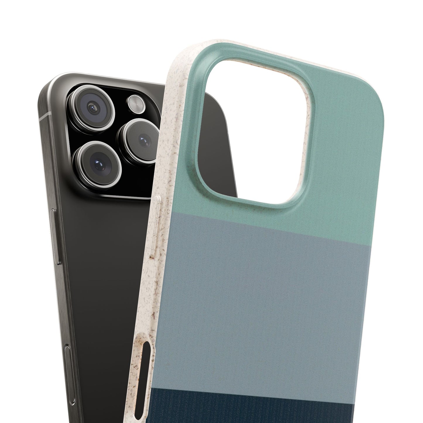 Coastal Fade Eco-Friendly iPhone Case - Sustainable Biodegradable Design