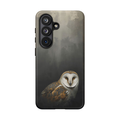 Samsung Galaxy Barn Owl Moody Forest Tough Case