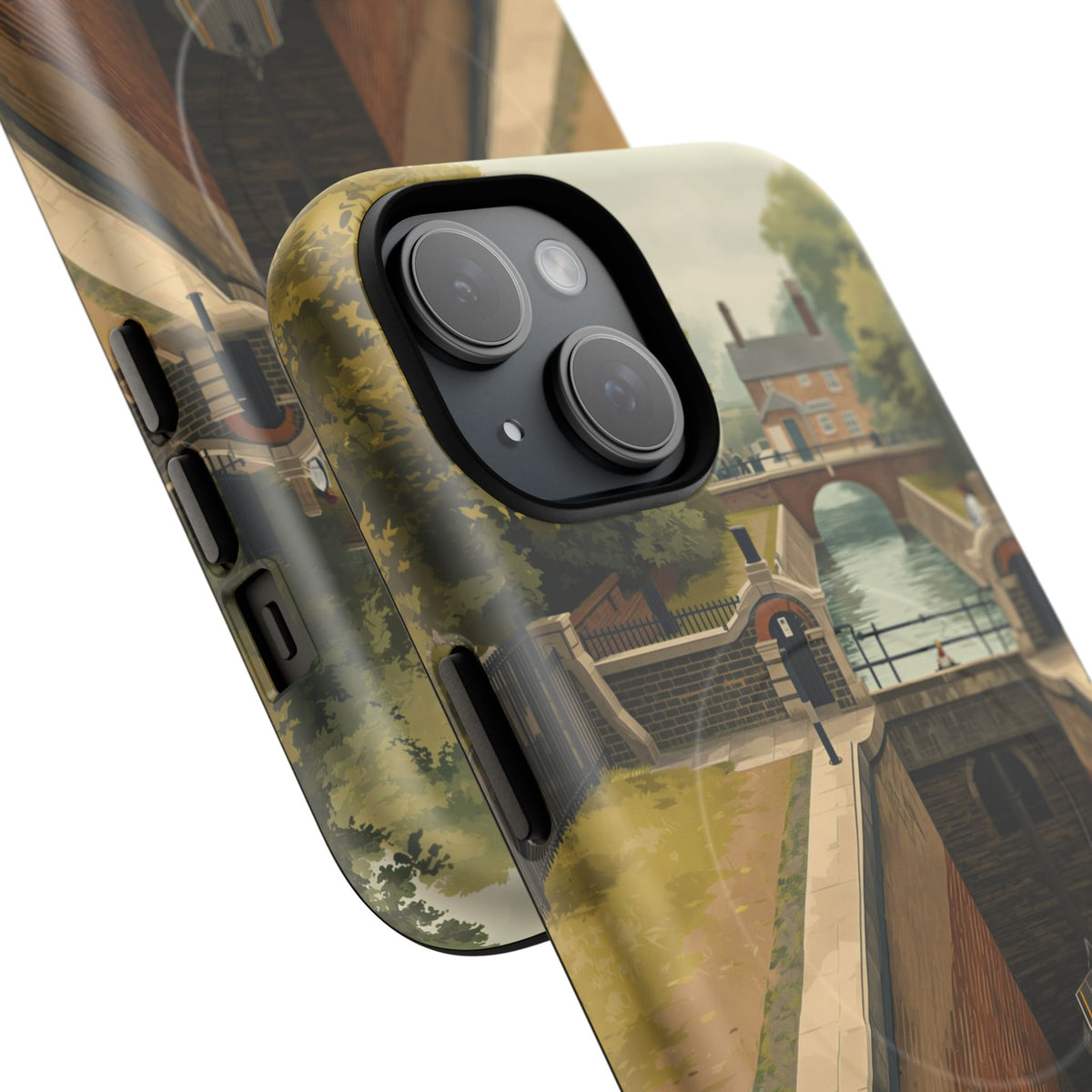 The Lock Keeper’s Vertical Journey Heritage iPhone Case