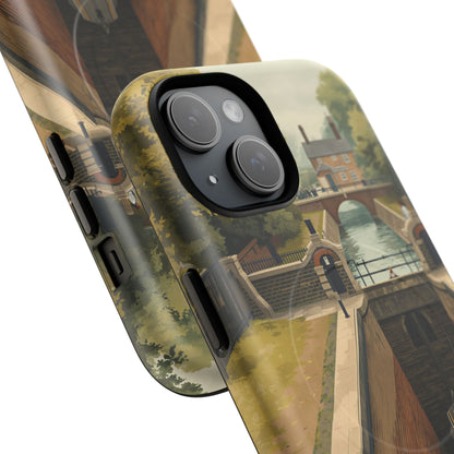 The Lock Keeper’s Vertical Journey Heritage iPhone Case
