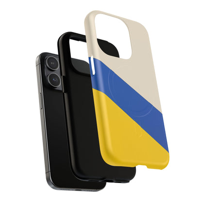 Sundown Diagonal iPhone Case - Luxury Shockproof MagSafe® Tough Cover