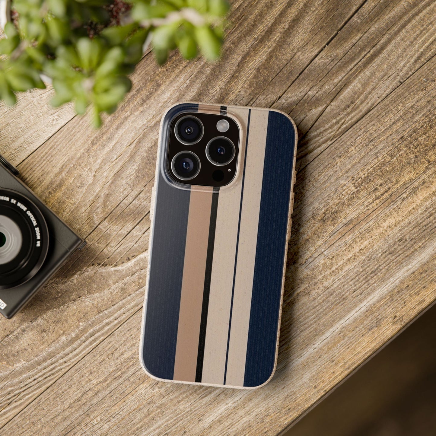 Harbour Line Eco-Friendly iPhone Case - Sustainable Biodegradable Design