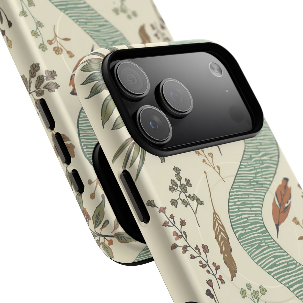iPhone Canal-Side Botanical Premium MagSafe Case