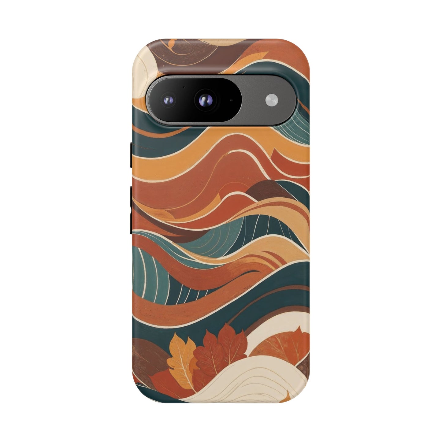 Google Pixel Case - Abstract Autumn Waves