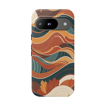 Google Pixel Case - Abstract Autumn Waves