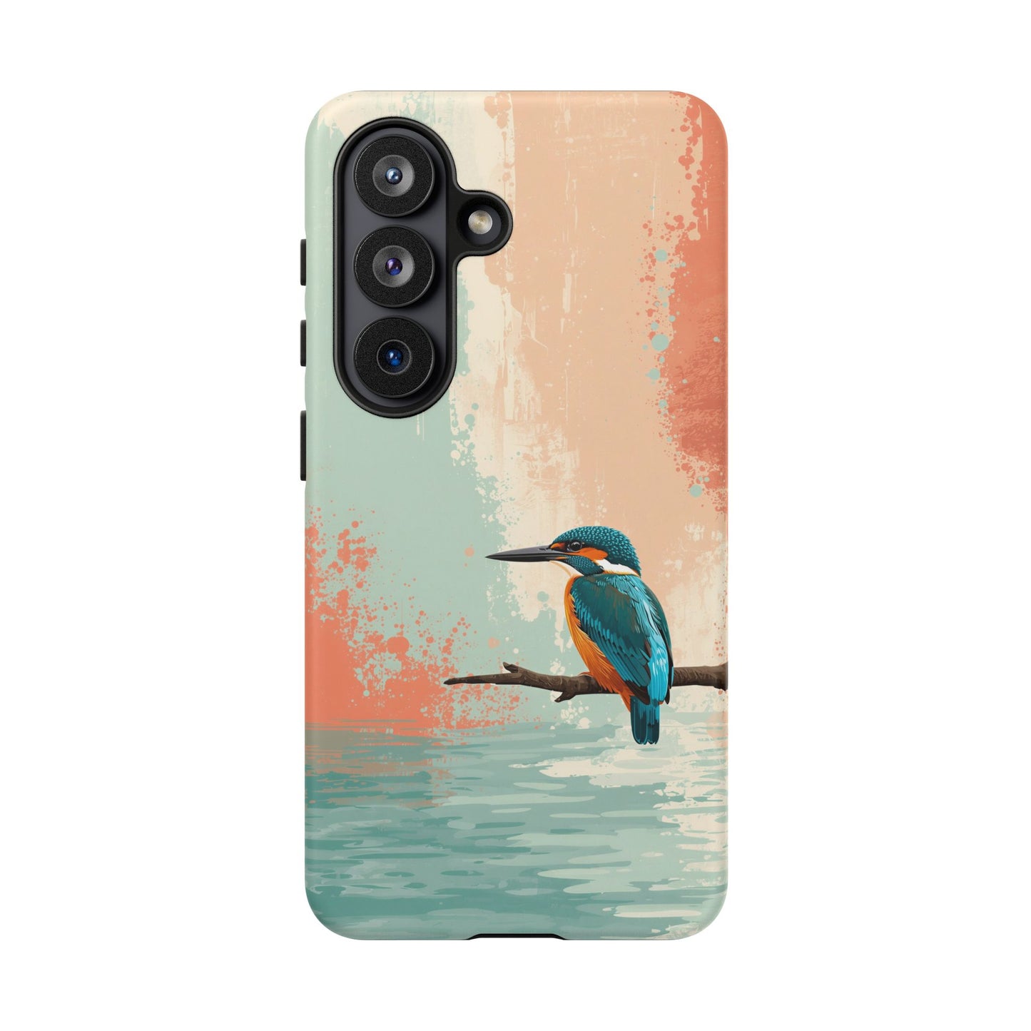 Samsung Galaxy Bright Abstract Kingfisher Tough Case