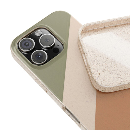 Sage Trail Eco-Friendly iPhone Case - Sustainable Biodegradable Design