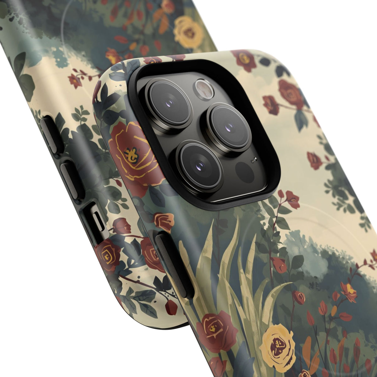 iPhone Porthole Canal Garden Premium MagSafe Case