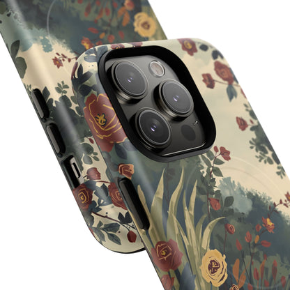 iPhone Porthole Canal Garden Premium MagSafe Case