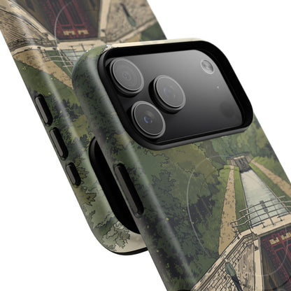 iPhone Heritage Canal Lock Flight Premium MagSafe Case