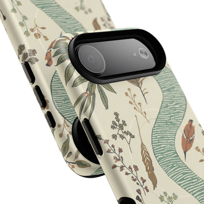 iPhone Canal-Side Botanical Premium MagSafe Case