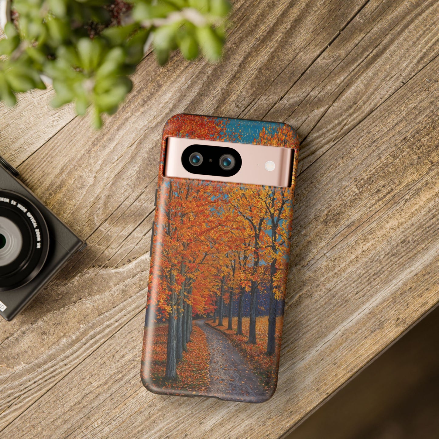 Google Pixel Case - Autumn Woodland Path