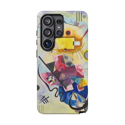 Samsung Galaxy Kandinsky Abstract Art Phone Case - Colourful Matte Tough Protective Cover
