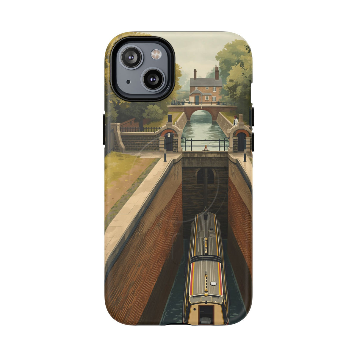 The Lock Keeper’s Vertical Journey Heritage iPhone Case