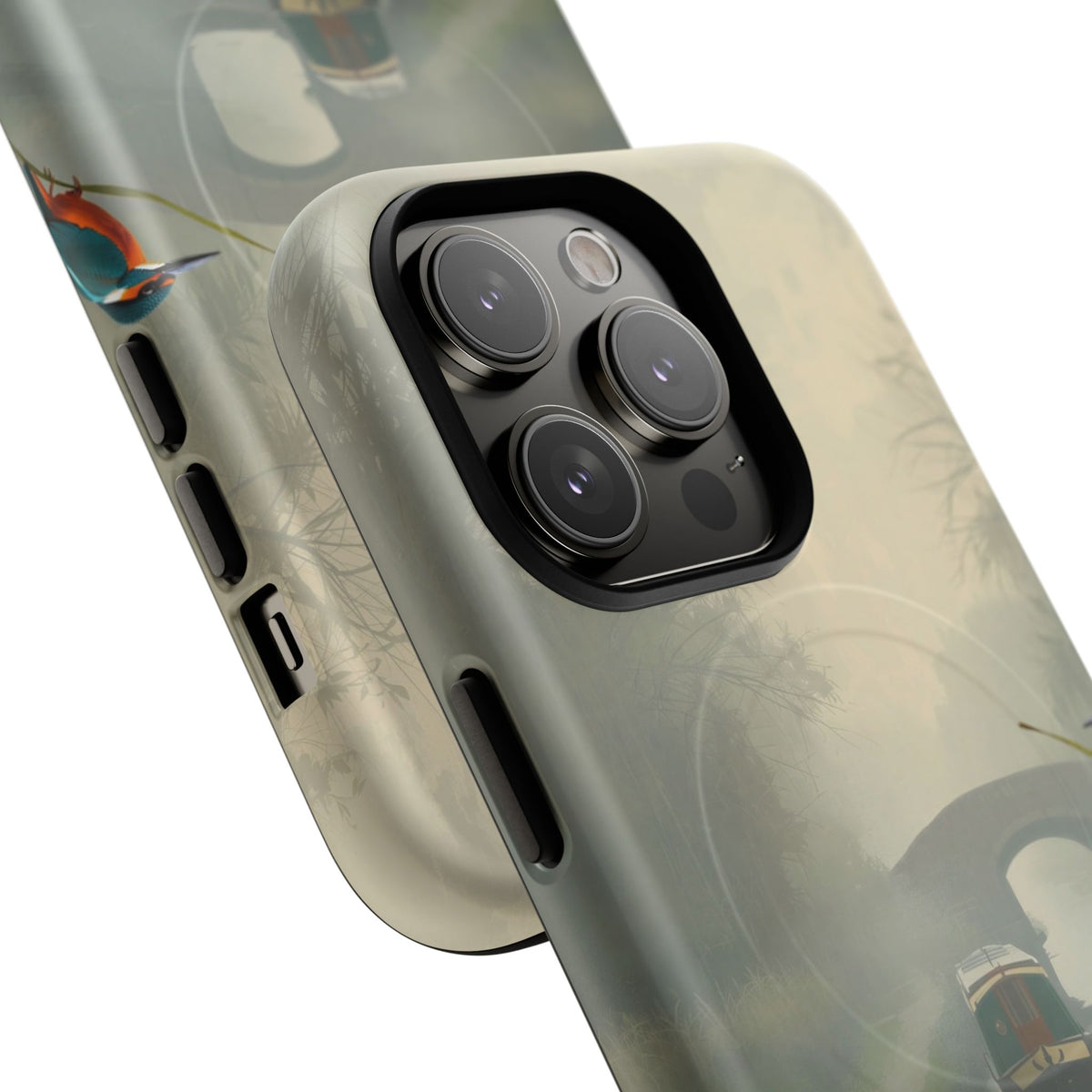iPhone Kingfisher Canal Dawn Premium MagSafe Case