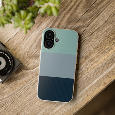 Coastal Fade Eco-Friendly iPhone Case - Sustainable Biodegradable Design
