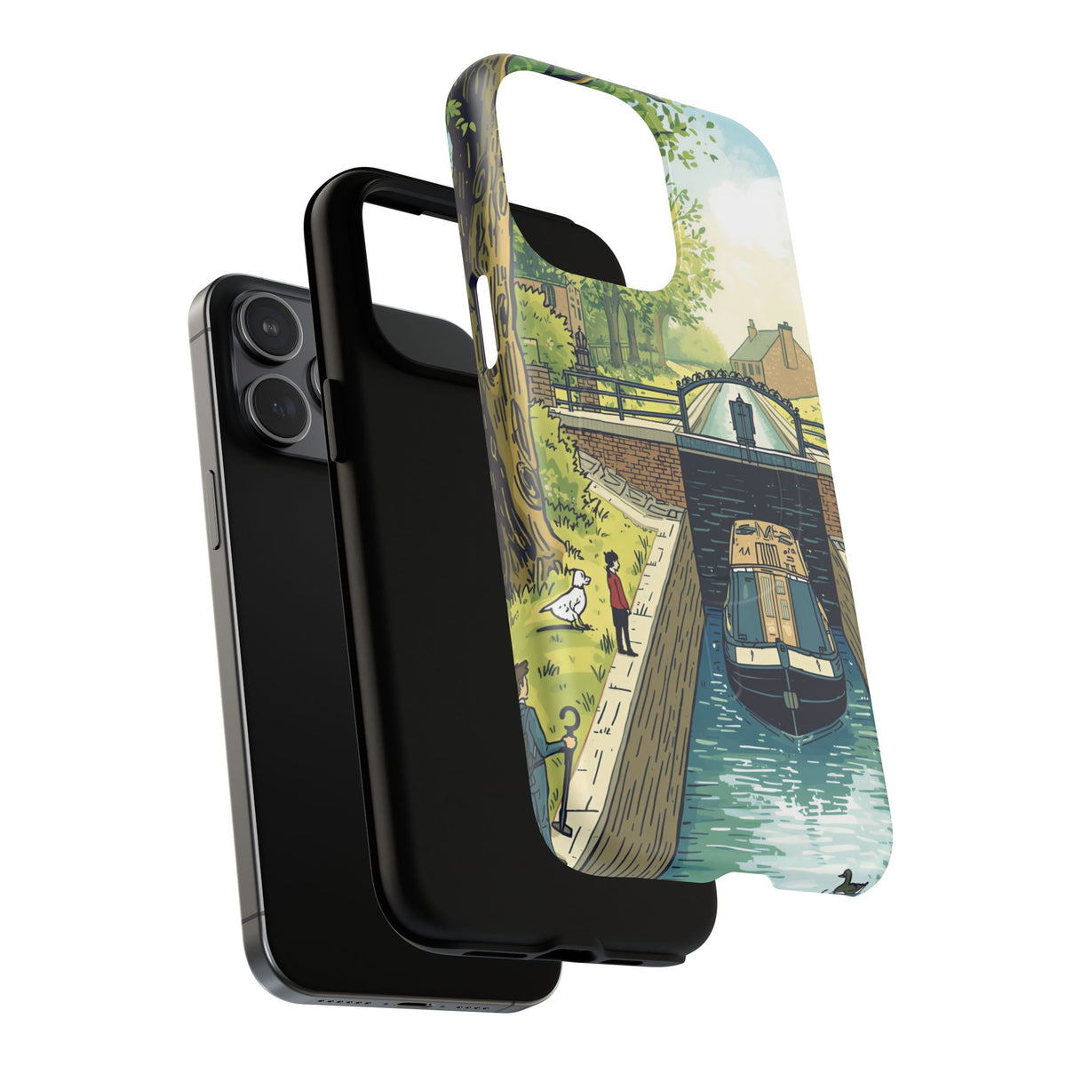 iPhone Lockside Gongoozlers Premium MagSafe Case