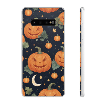 Pumpkin Phone Case Halloween Lantern Night Sky