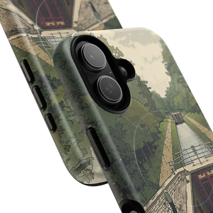 iPhone Heritage Canal Lock Flight Premium MagSafe Case
