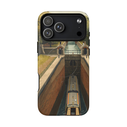 The Lock Keeper’s Vertical Journey Heritage iPhone Case