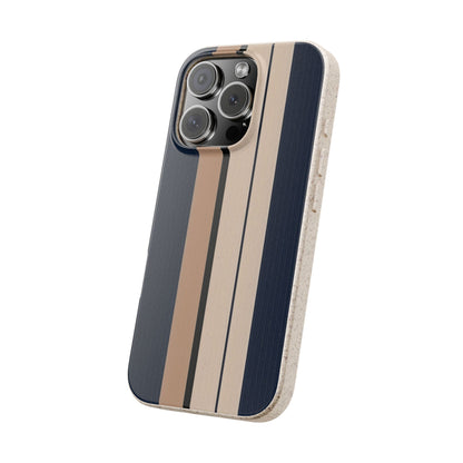 Harbour Line Eco-Friendly iPhone Case - Sustainable Biodegradable Design