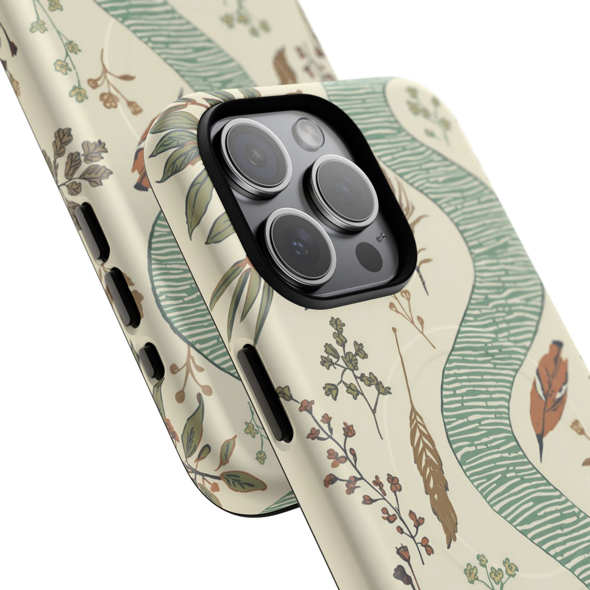iPhone Canal-Side Botanical Premium MagSafe Case