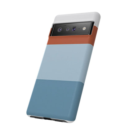 Coastal Block Google Pixel Case - Dual-Layer Matte Protective Cover