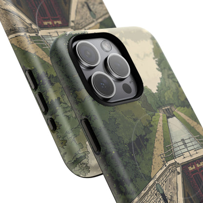 iPhone Heritage Canal Lock Flight Premium MagSafe Case