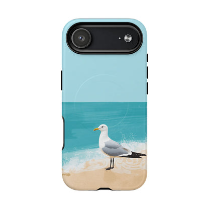 iPhone Coastal Gull Premium MagSafe Tough Case