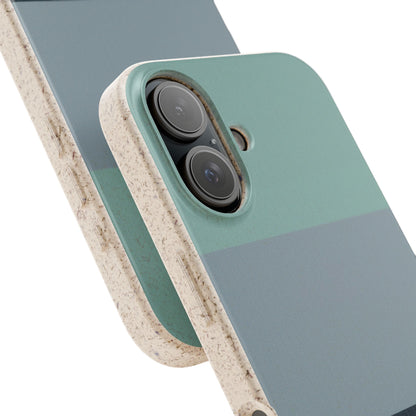 Coastal Fade Eco-Friendly iPhone Case - Sustainable Biodegradable Design