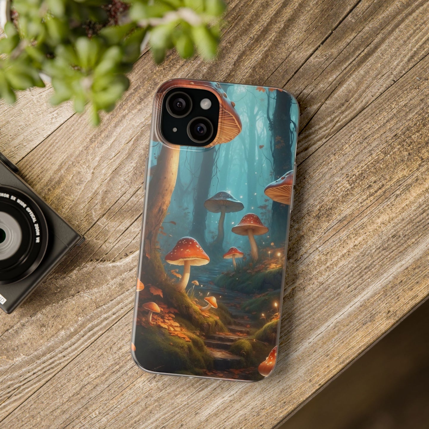 Mushroom Enchanted Forest Fantasy Phone Case