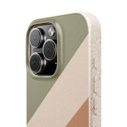 Sage Trail Eco-Friendly iPhone Case - Sustainable Biodegradable Design