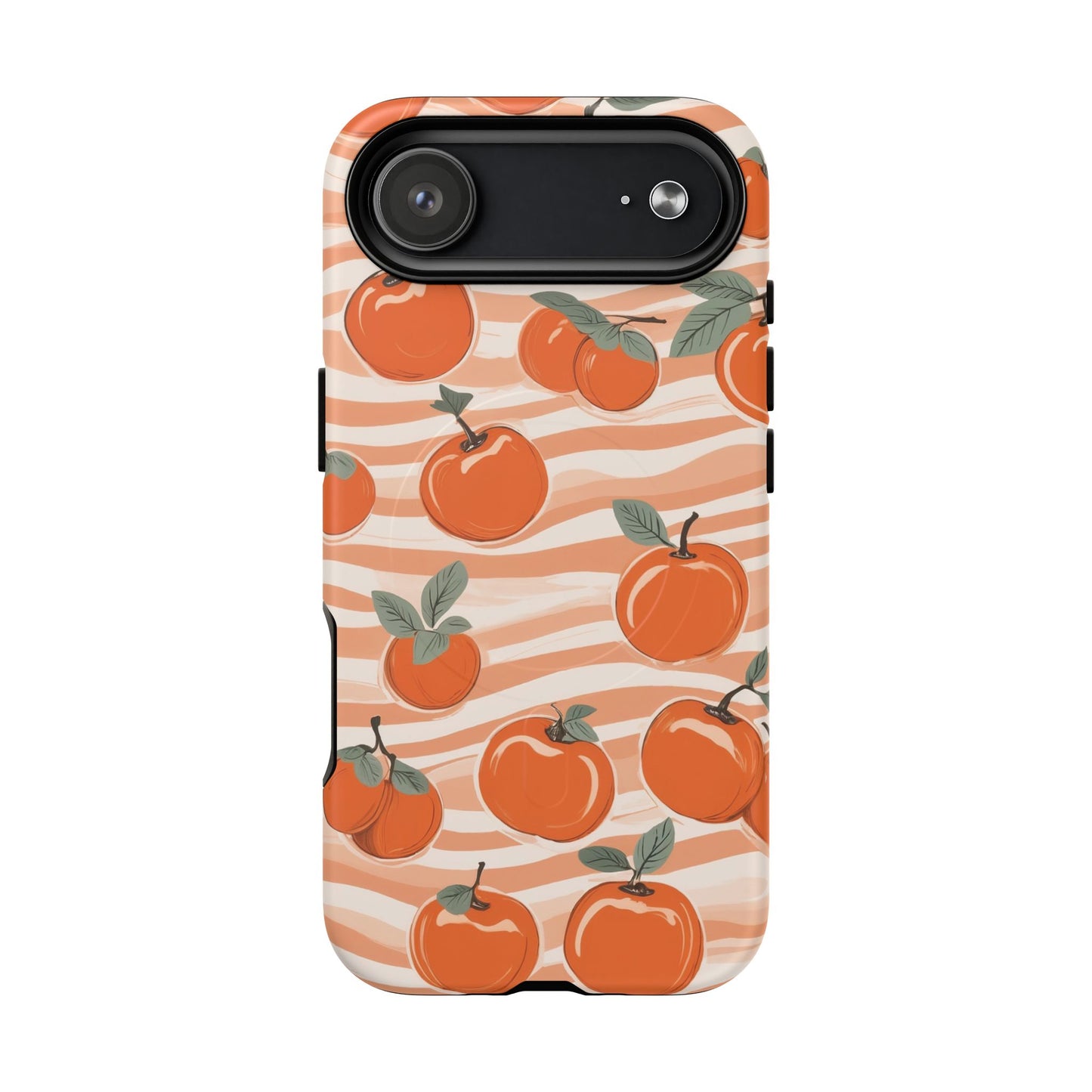 Orange Grove Pattern iPhone Case - Premium MagSafe Protective Cover