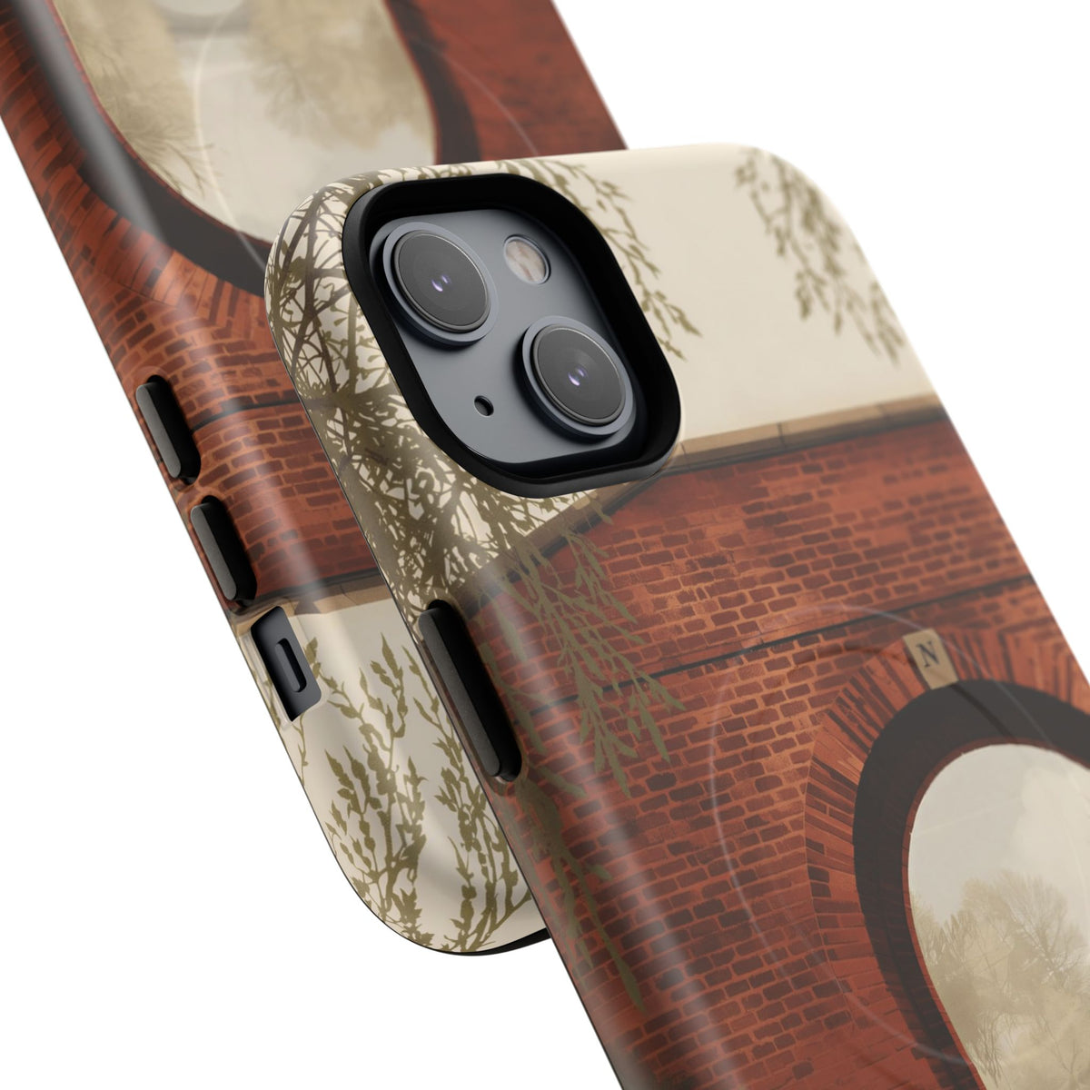 Willow Canal Bridge Passage iPhone Case – Heritage Waterway Design