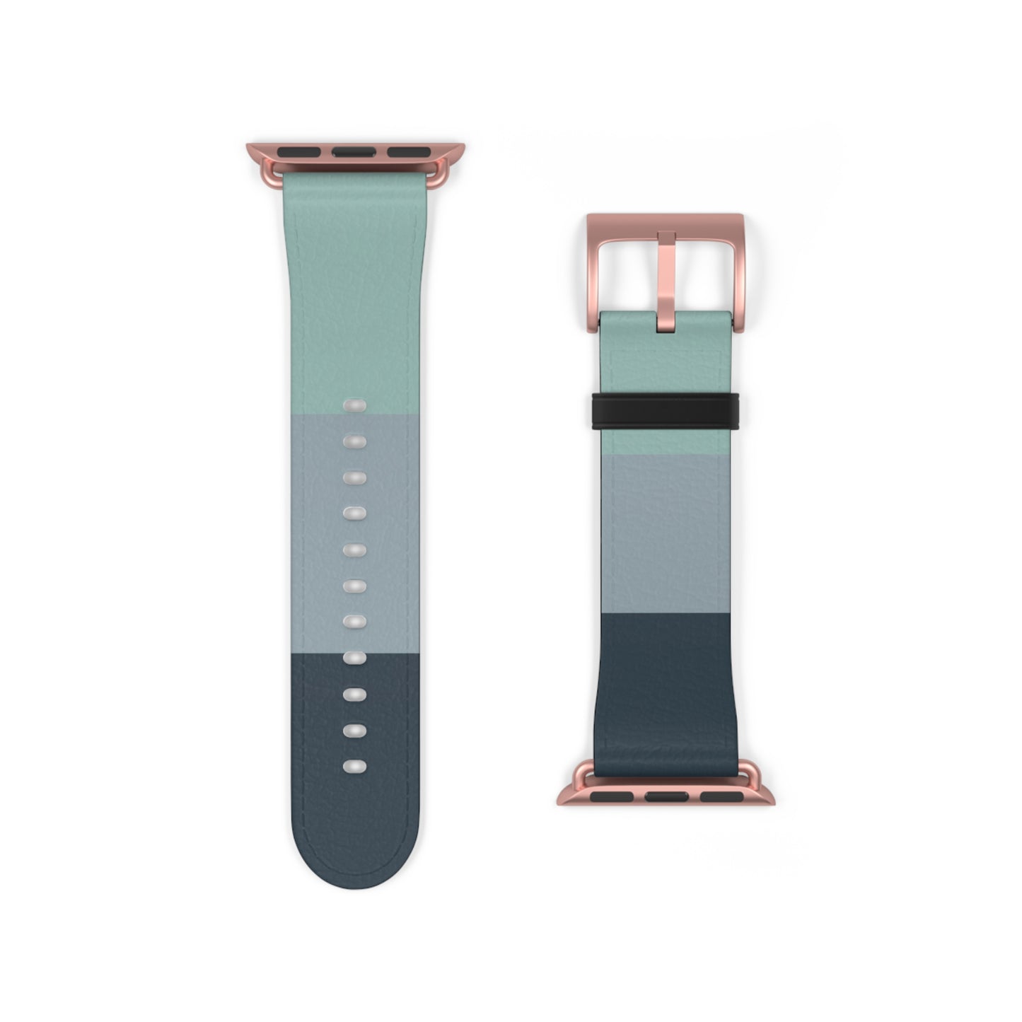 Coastal Fade Apple Watch Strap - Soft Gradient Colour-Block Watch Band