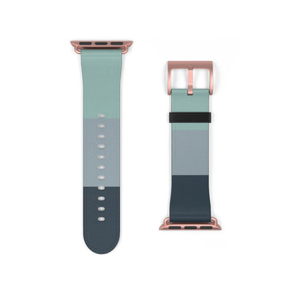 Coastal Fade Apple Watch Strap - Soft Gradient Colour-Block Watch Band