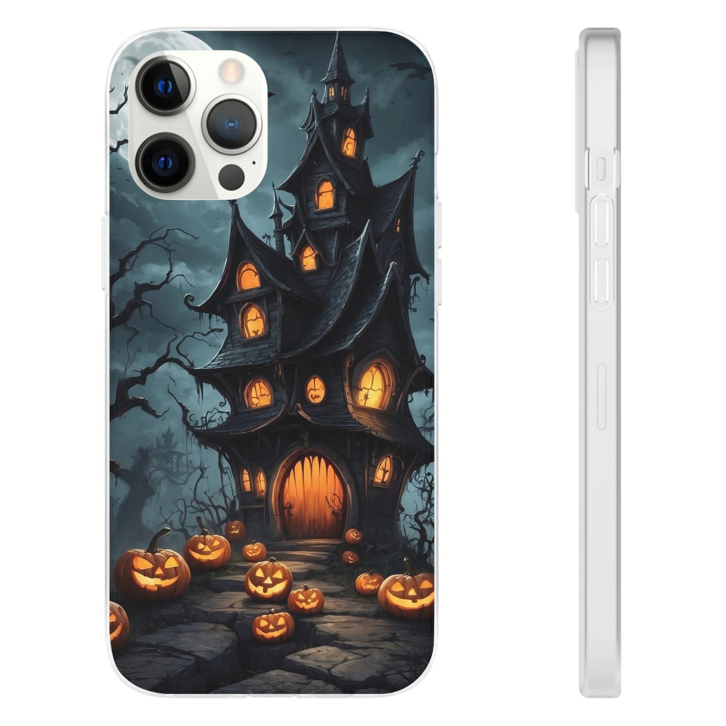 Halloween Haunted House Phone Case Spooky Lantern