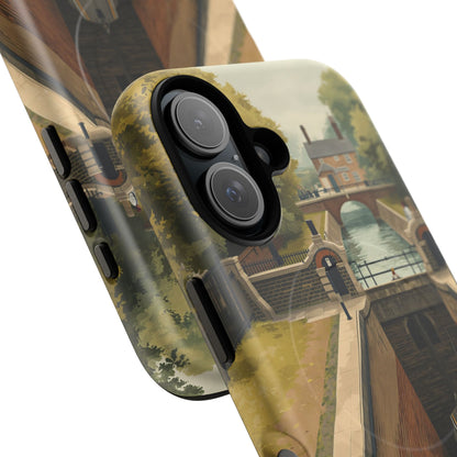 The Lock Keeper’s Vertical Journey Heritage iPhone Case