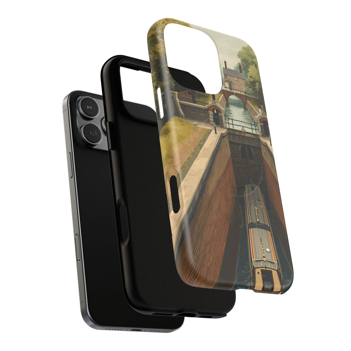 The Lock Keeper’s Vertical Journey Heritage iPhone Case
