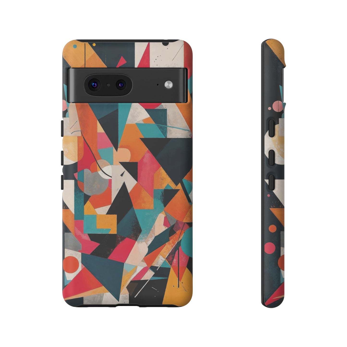 Google Pixel Case - Abstract Geometric Modern Art Design