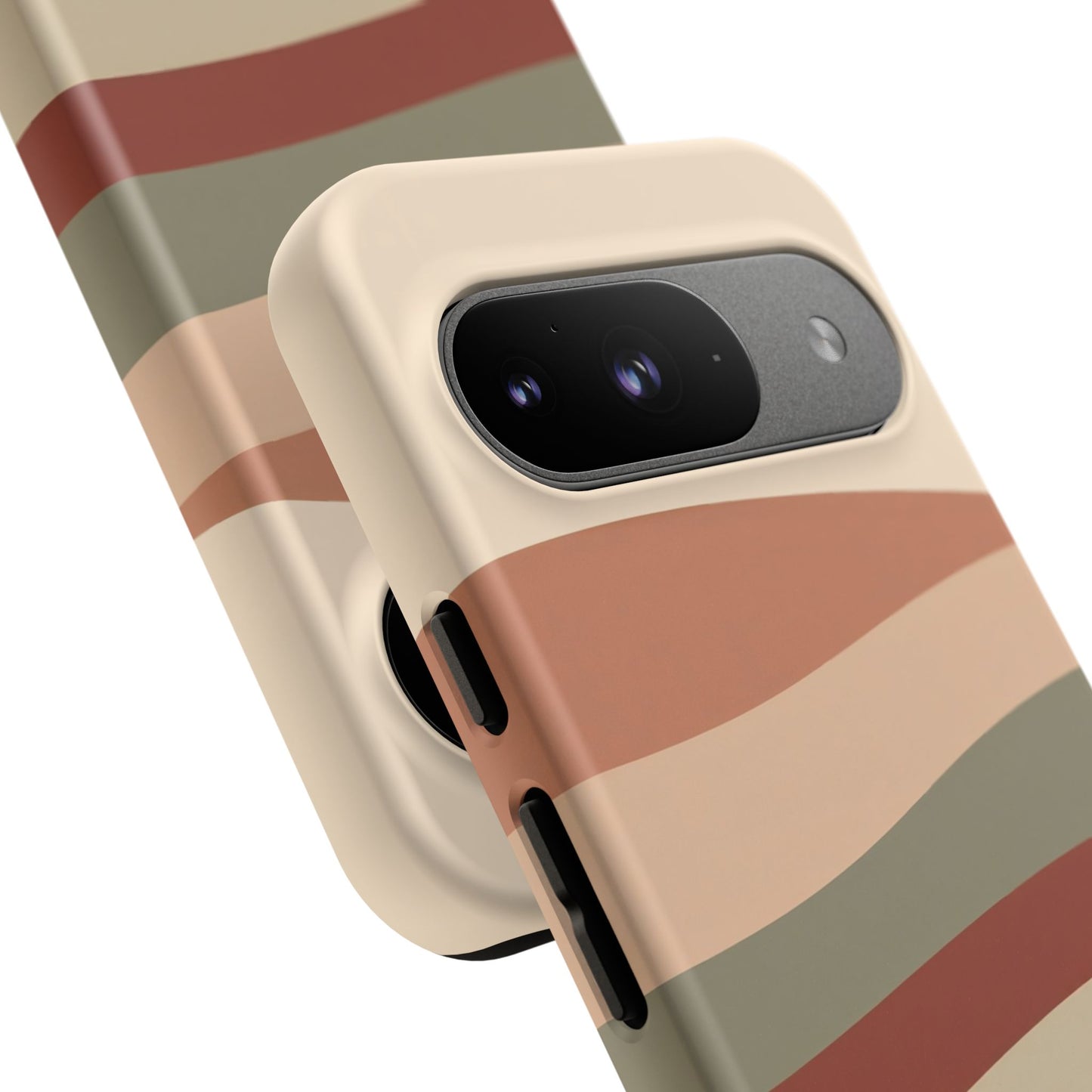 Google Pixel Case - Earthy Wave Stripe