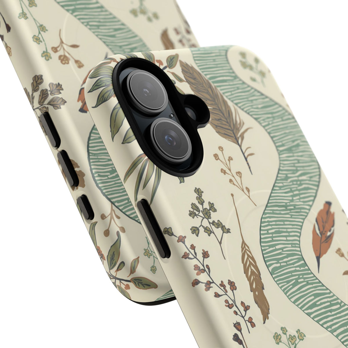 iPhone Canal-Side Botanical Premium MagSafe Case
