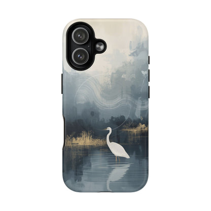 iPhone Abstract Heron Premium MagSafe Case