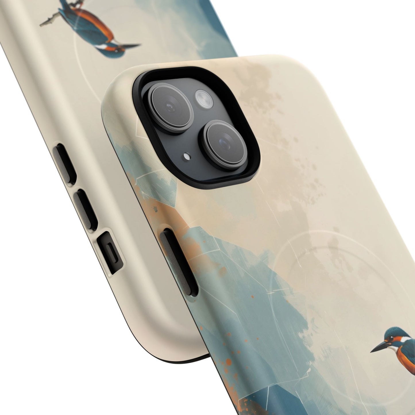iPhone Abstract Kingfisher MagSafe Tough Case