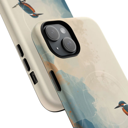iPhone Abstract Kingfisher MagSafe Tough Case