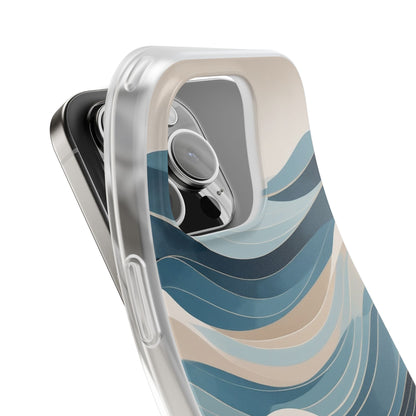 Minimalist Ocean Waves Phone Case