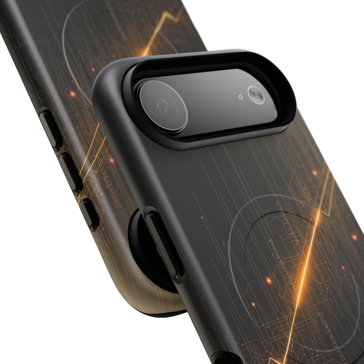 Wall Street Graph iPhone Case - Stock Market Shockproof MagSafe® Compatible