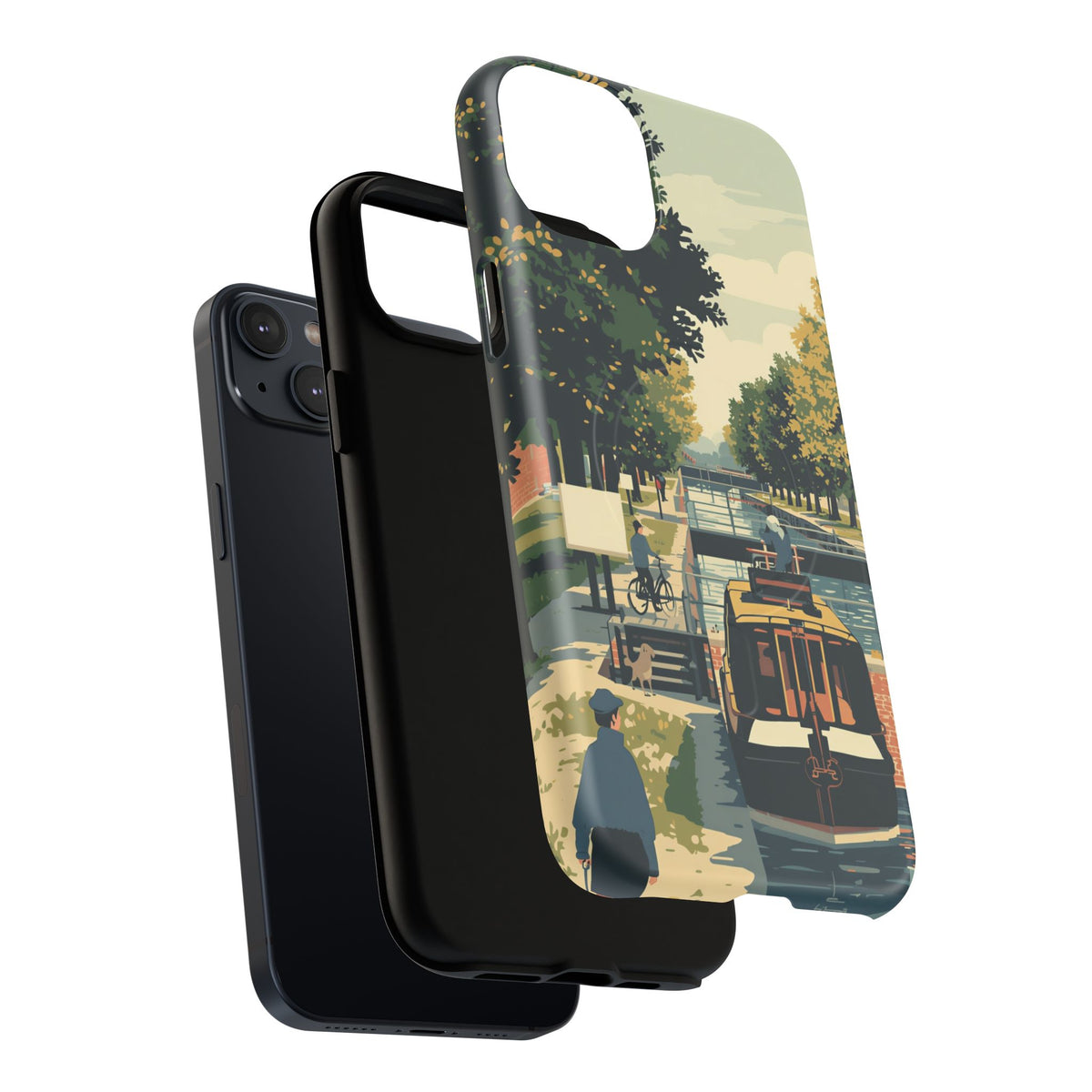 iPhone Towpath Lock Audience Premium MagSafe Case