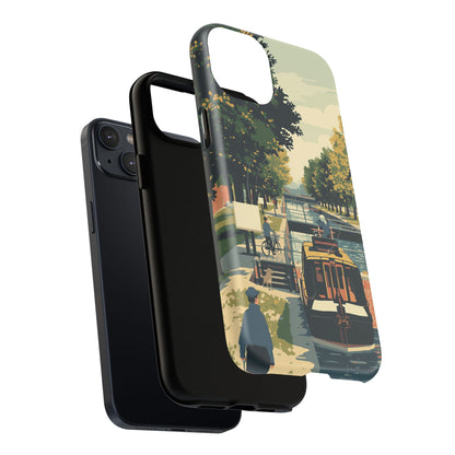 iPhone Towpath Lock Audience Premium MagSafe Case