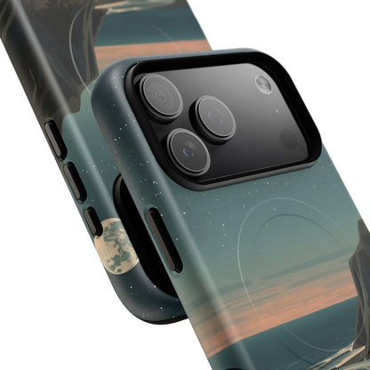 iPhone Moonlit British Cliffs Premium MagSafe Case